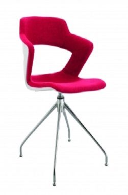 Biroja/apmekletaju krēsls - AOKI - sarkans