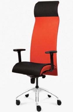 Vadītāja krēsls - Solium - sarkans ar melnu