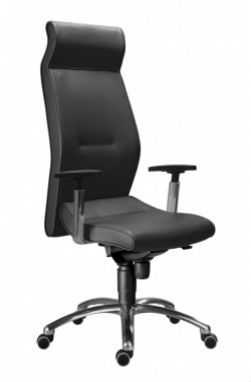  LEI - Vadītāja krēsls - melnā krāsā